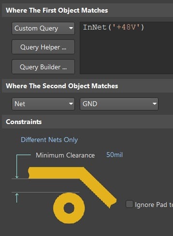 configuring design rules in altium for creepage compliance