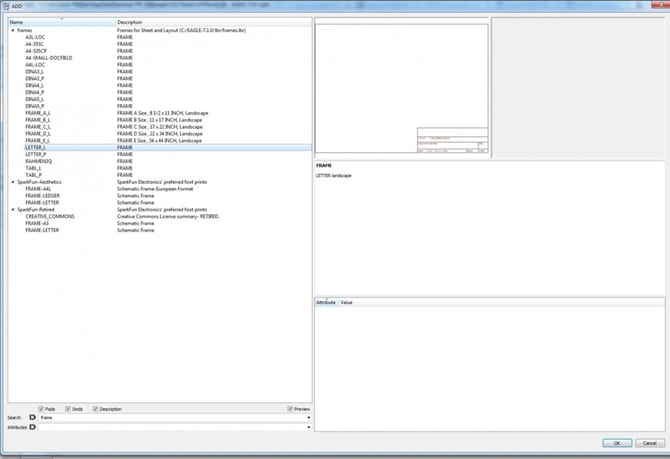 Eagle CAD Templates